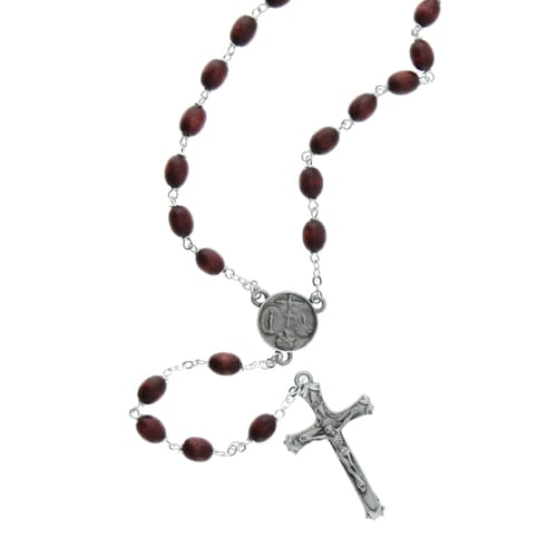 Brown Wood Rosary