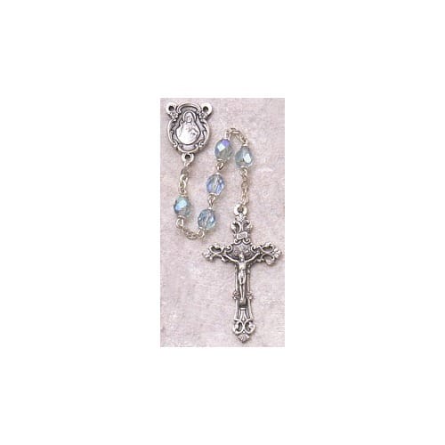 Birthstone Rosary - March