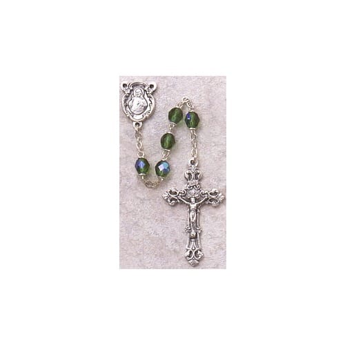 Birthstone Rosary - August