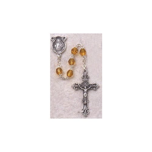 Birthstone Rosary - November