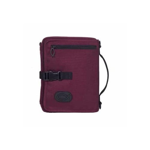 Burgundy Bible Cover and Organizer