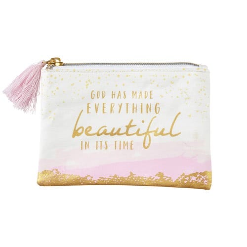 All Things Beautiful Rosary Keepsake Pouch