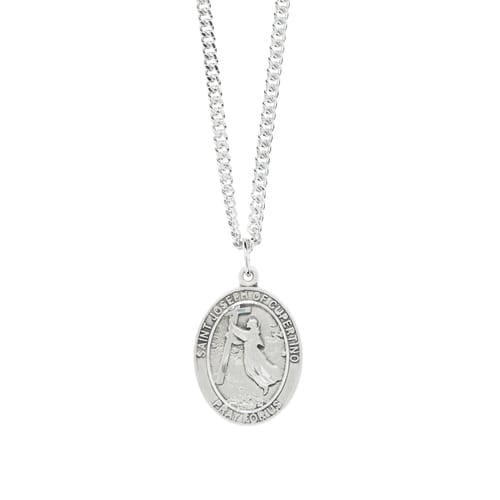 St. Joseph of Cupertino Necklace- Sterling Silver