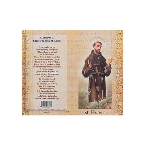 St. Francis of Assisi - Mini Lives of the Saints Folded Prayer...