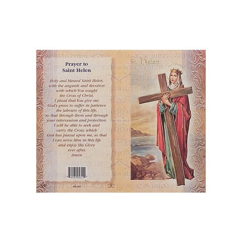 St. Helen - Mini Lives of the Saints Folded Prayer Card