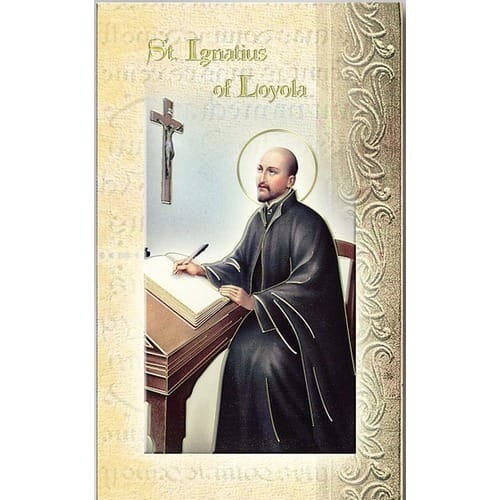 St. Ignatius of Loyola - Mini Lives of the Saints Folded Prayer...