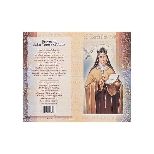 St. Teresa of Avila - Mini Lives of the Saints Folded Prayer...