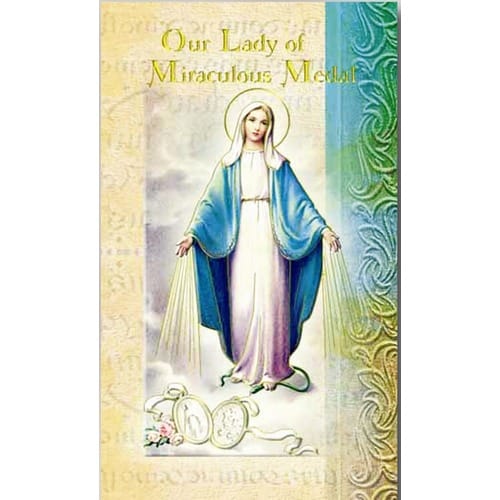 Our Lady of the Miraculous Medal - Folded Prayer Card