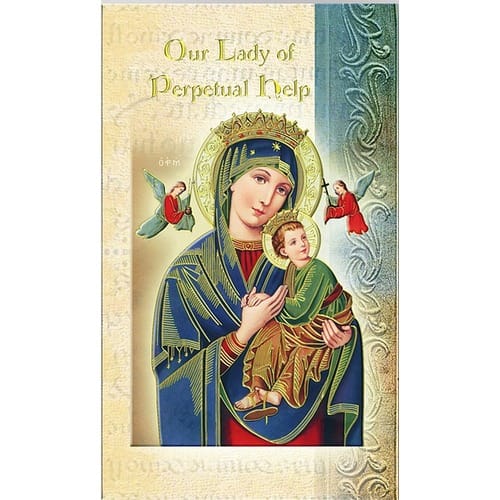 Our Lady of Perpetual Help - Folded Prayer Card