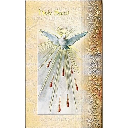 Holy Spirit - Folded Prayer Card