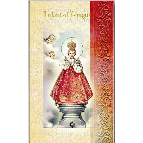 Infant of Prague (Novena) - Folded Prayer Card