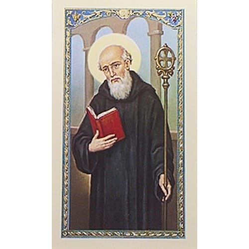 Prayer to St. Benedict - Prayer Card