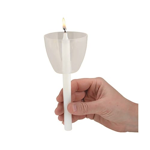 Clear Candle Wind Protectors