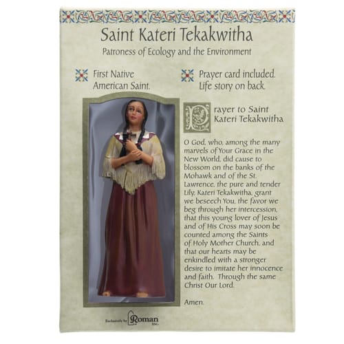 St. Kateri Tekakwitha Figurine