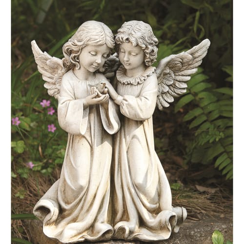 Garden Angels with Birds 12