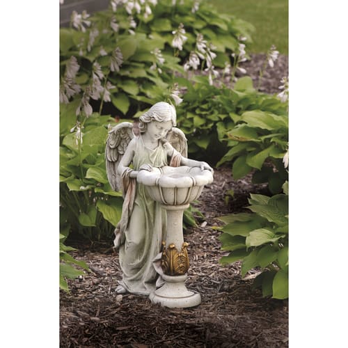 Garden Angel Bird Bath 23