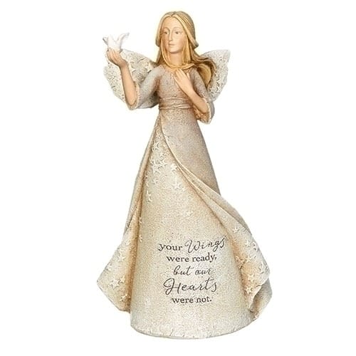 Your Wings Were Ready Memorial Angel Figurine