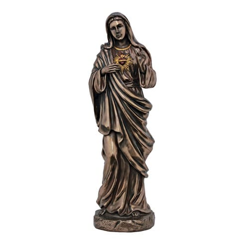 Immaculate Heart Of Mary Statue 11''