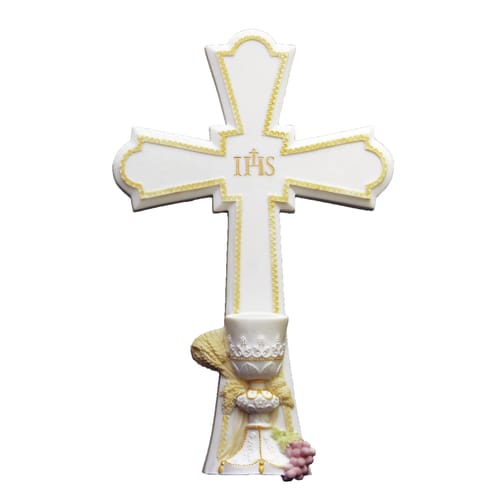 First Communion Cross 7.25''