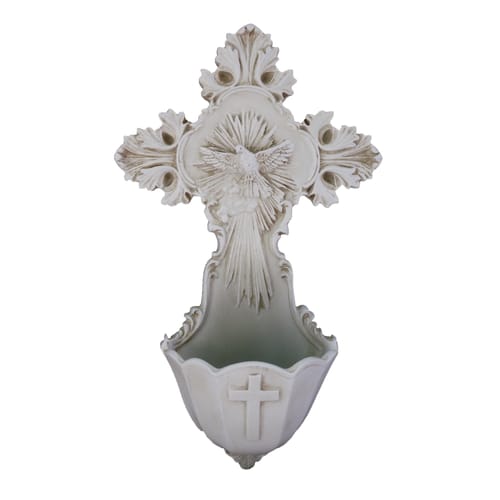 Holy Spirit-Cloud Font 6''