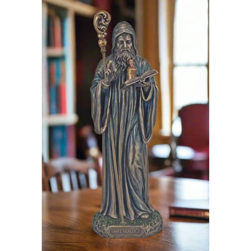 St. Benedict Statue 8''