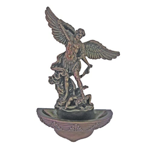 St. Michael Font 9''