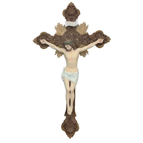 St. Benedict Crucifix Color 7&quot;