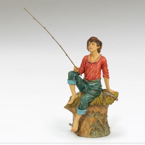 Fontanini Jacob Fisherman Figure 50