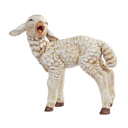 Fontanini Sheep with Head Turned 50