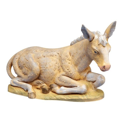 Fontanini Seated Donkey Nativity 12