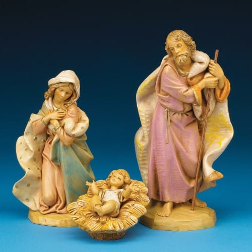 Fontanini Holy Family Figs 3 pc set 7.5