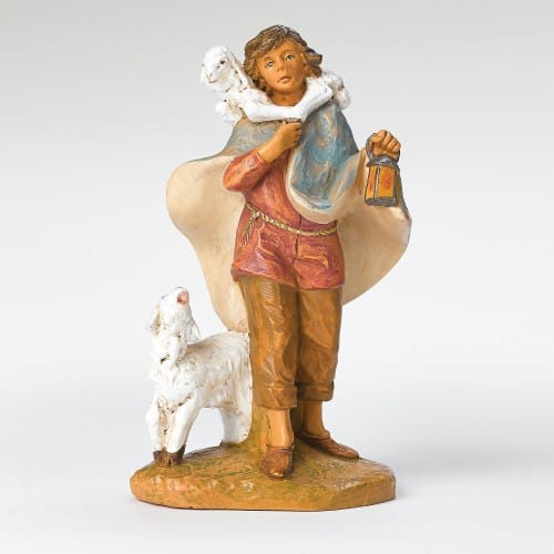 Fontanini Paul Shepherd with Sheep Figure 7.5