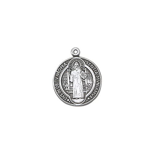 Sterling St. Benedict Medal