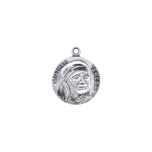 Sterling Mother Teresa Medal