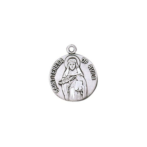 Sterling St. Teresa Avila Medal