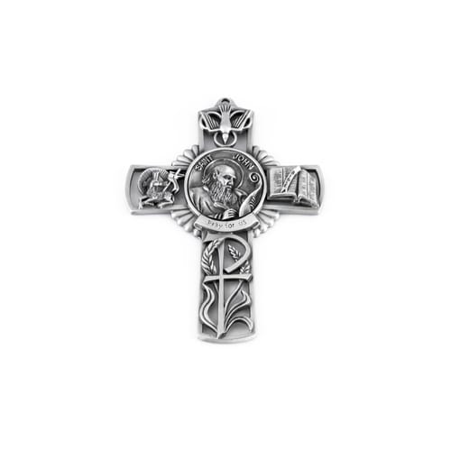 St. John The Apostle Wall Cross 5&quot;