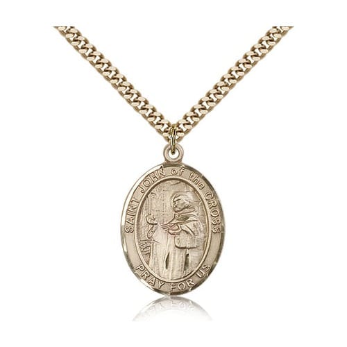 Gold Filled St. John of the Cross Pendant w/ chain