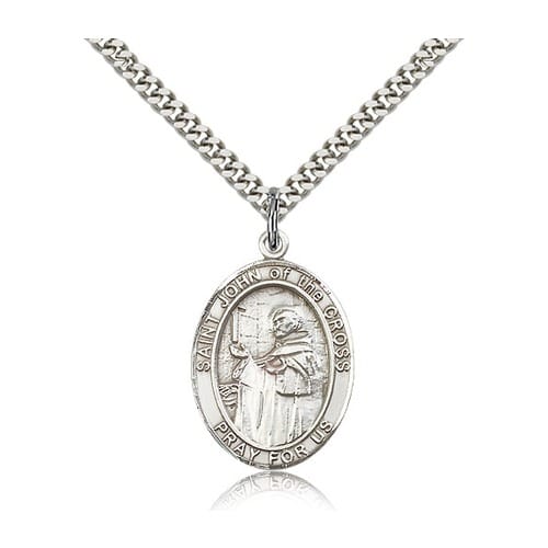 Sterling Silver St. John of the Cross Pendant w/ chain