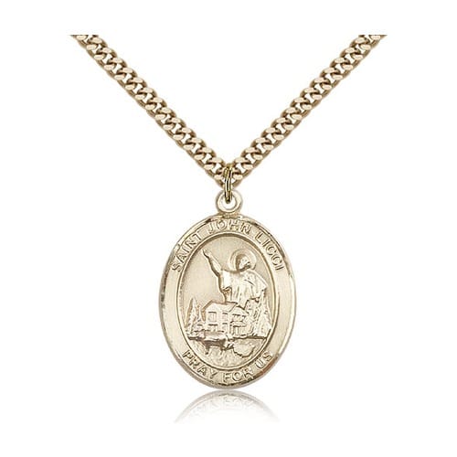 Gold Filled St. John Licci Pendant w/ chain