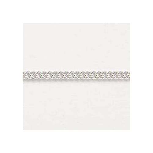 24 Inch Curb Sterling Silver Chain