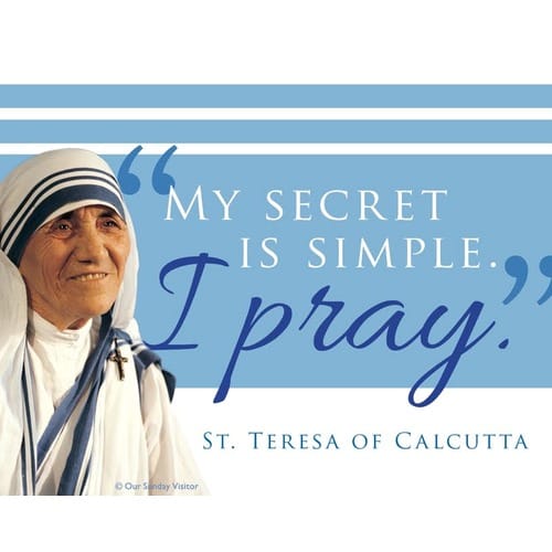 Mother Teresa Magnet (50 Pk)