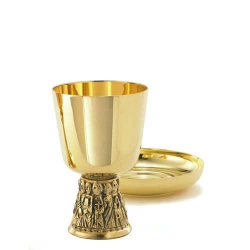 Twelve Apostles Chalice and Bowl Paten Set