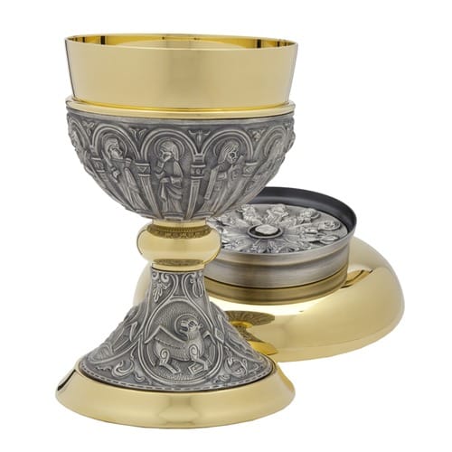 Apostles and Gospels Chalice &amp; Paten Set OR Ciborium