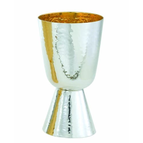 Common Cup - 11 oz., Silver, Gold-Line