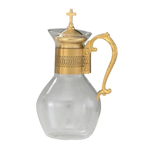 Communion Wares - Glass Flagon - 48 oz.