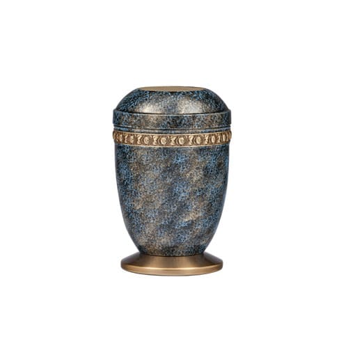 Memorial Urn - copper - Blue/Gray
