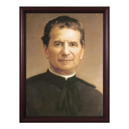 St. John Bosco w/ Cherry Frame