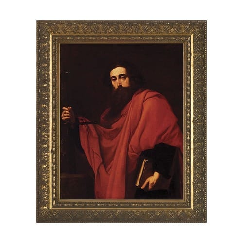 De Saint Paul by Ribera w/ Gold Frame