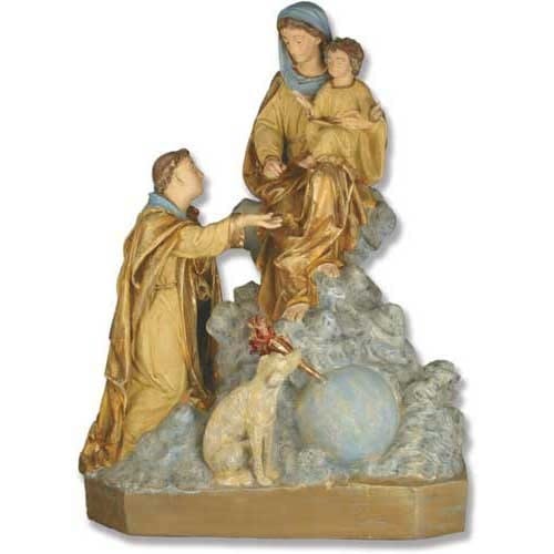 St Dominic, Mother, Child, Dog