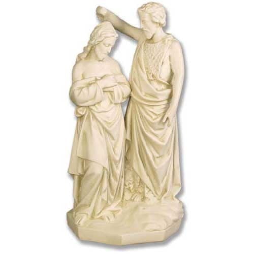 John Baptising Christ Statue